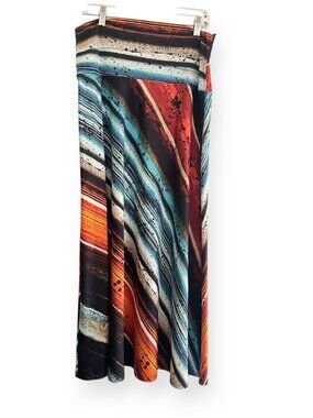 Melissa Paige Multi Colored Maxi Skirt